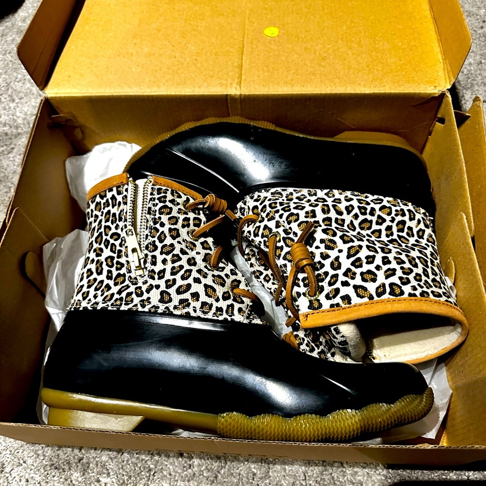 Sperry Saltwater Animal Multi Boots